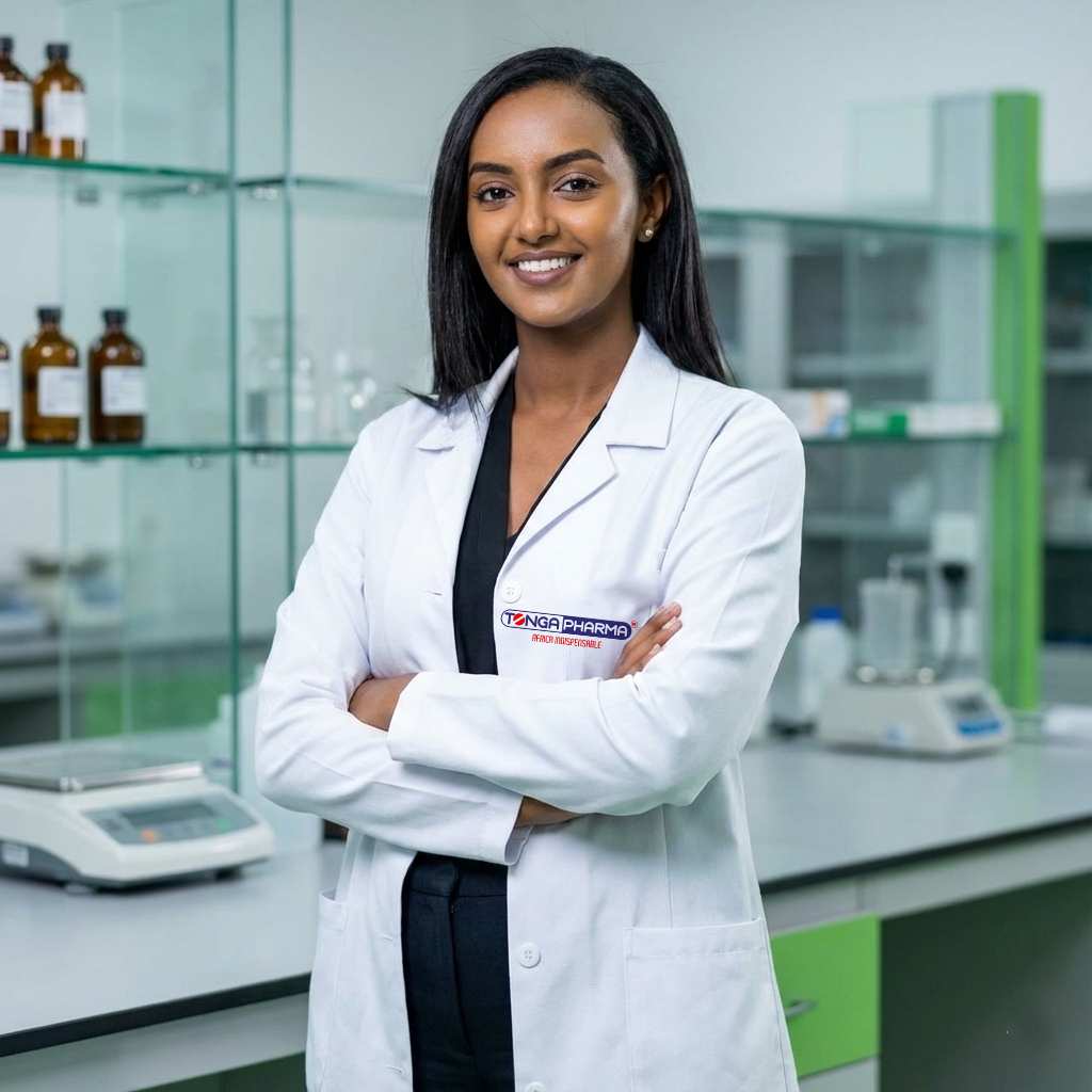 About Selam, Junior pharmacist at Tonga Pharmaceuticals